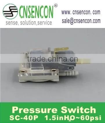 MPL600 High Quality Pricision Low Pressure Switch SC-40P/V for OEM Application photo-4