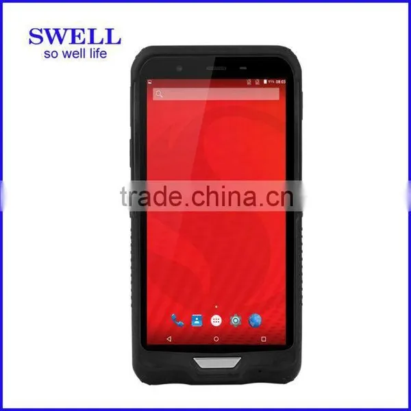 Q62 New 6 Inch Win10 Mobile or Android 5.11D/2D Scanner NFC Rugged Smartphone Rugged Handheld Terminal