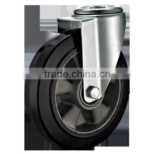 Industrial Casters With Aluminium Core Rubber Wheel photo-6