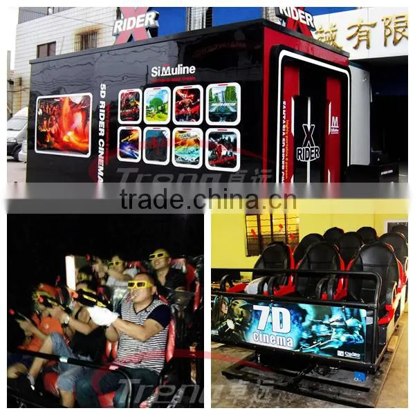 Mobile Simulator 4d 5d 6d Theater 7d Cinema 9d Simulator 12d X-rider photo-3