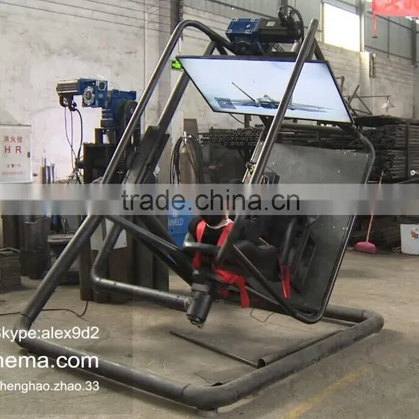 2015 CIAE Exhibition Fashion 720 Degree Racing Flight Simulator for Sale photo-6