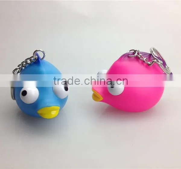 Promotional Gifts Eyes Pop Out Skull Keychain,Soft PVC Eyes Pop Out Keyring photo-2