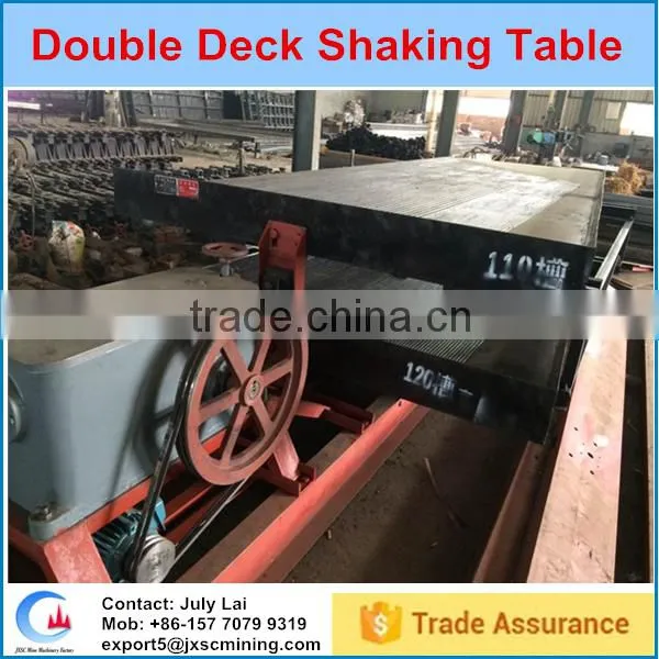 High Recovery Rate Gold Vibrating Table,machine for Placer Gold Concentration photo-2