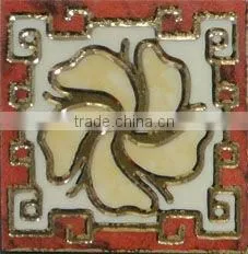 Polished Golden Decoration 100x100mm photo-2