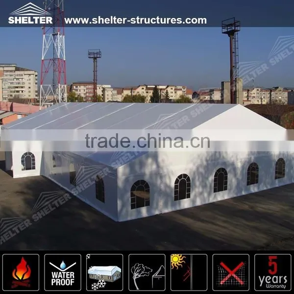Black-out PVC Tarpaulin Tent White Roof Tent For Party Marquee For Sale