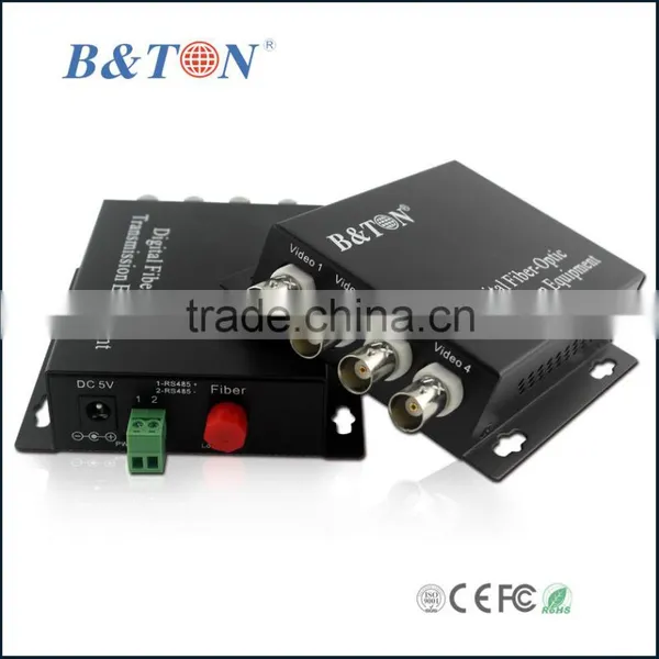 Fiber Optical Audio Video Converter, With Data ,telephone,ethernet,1/2/4/8/16/32 Channels photo-3