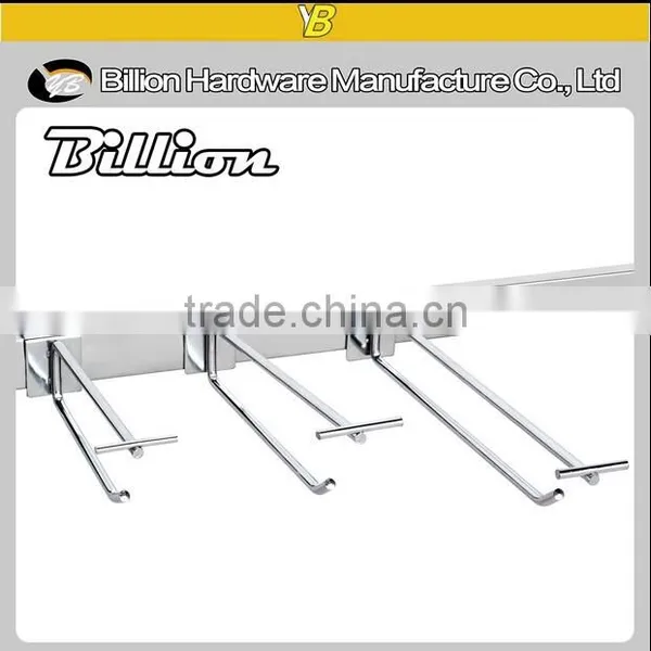 High Quality Common Mounting Hooks Slatwall Single Mdf Hooks photo-3