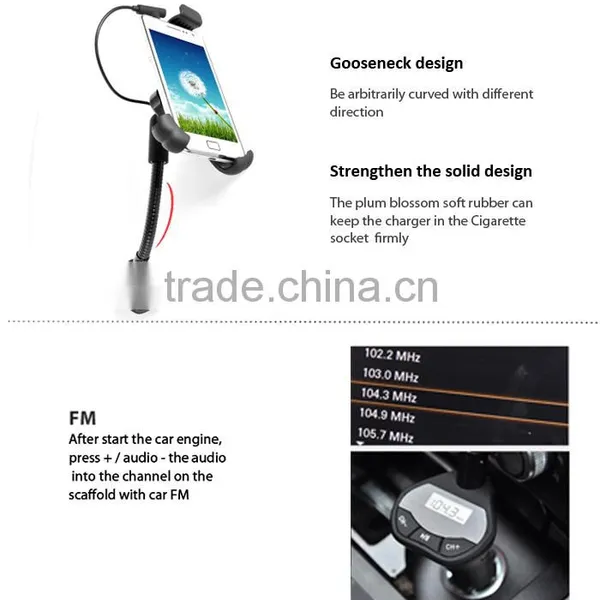 Guangdong Factory Supply USB FM Transmitter for Laptop/Antenna+Phones With Bulit in FM Transmitter HC57 photo-5
