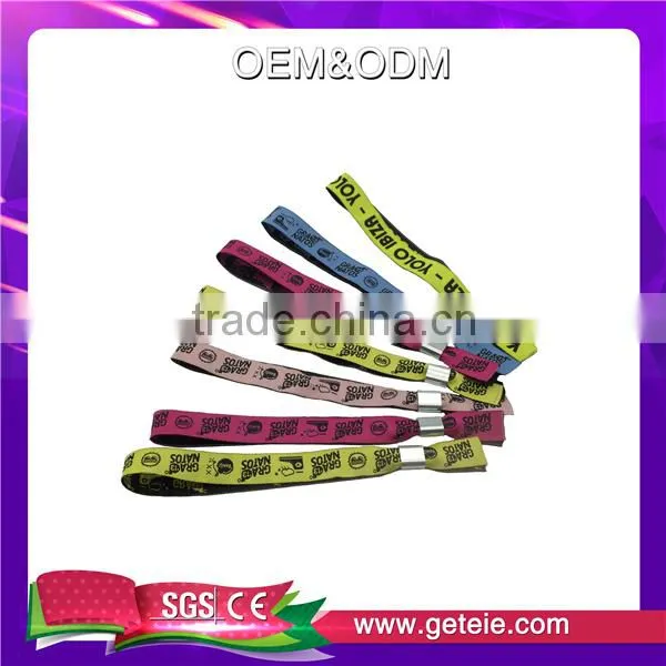 Cheap Fabric Charity Wristband