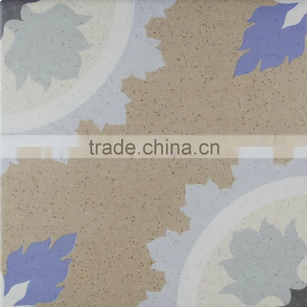 200*200mm Moroccan Cement Tile Bathroom Ceramic Floor Tile photo-2