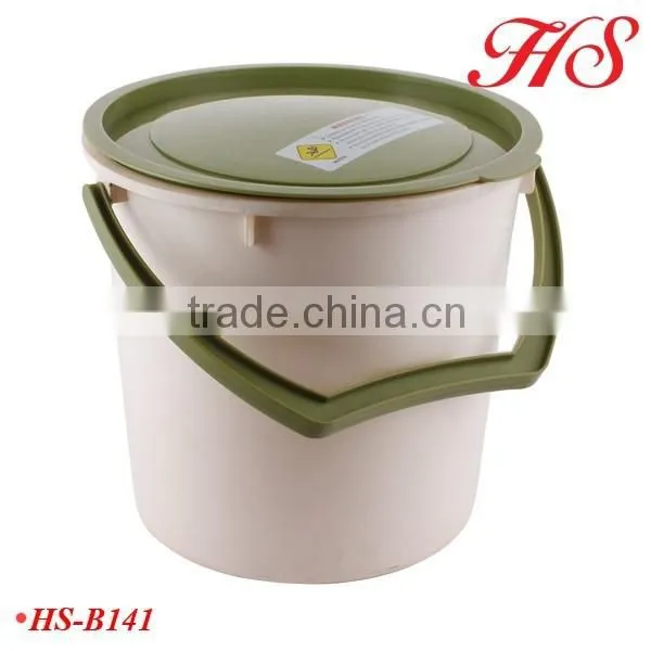 Babycare 15L Diaper Pail Bucket Daily Use Cheap Plastic Bucket With Handle