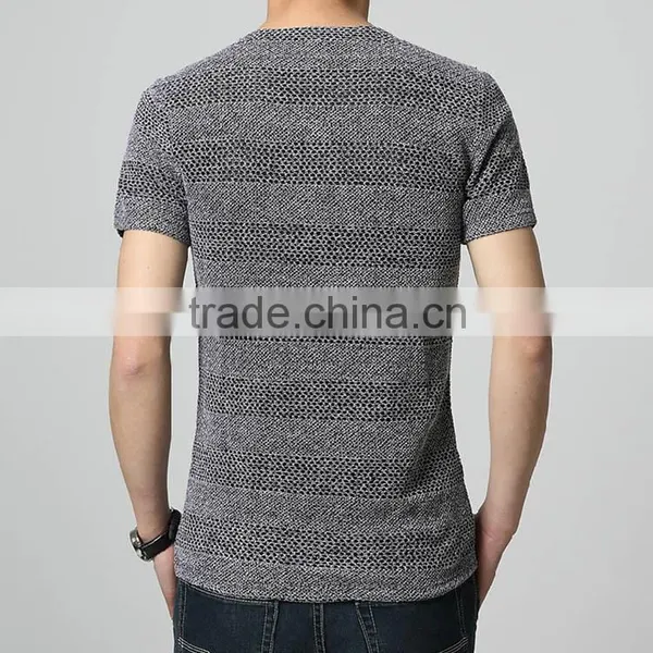 Cheap Plain Blank V Neck T Shirts Mens photo-2