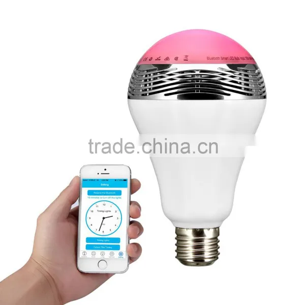 Bluetooth LED Lighting Bulb With Speaker photo-6