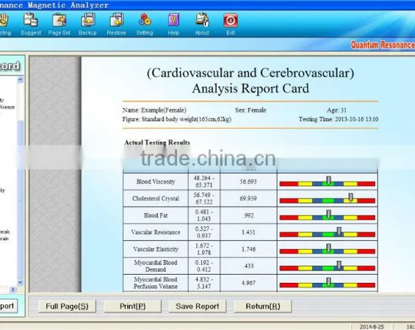 Clinical Laboratory Analyzer Quantum Resonance Analyzer photo-6