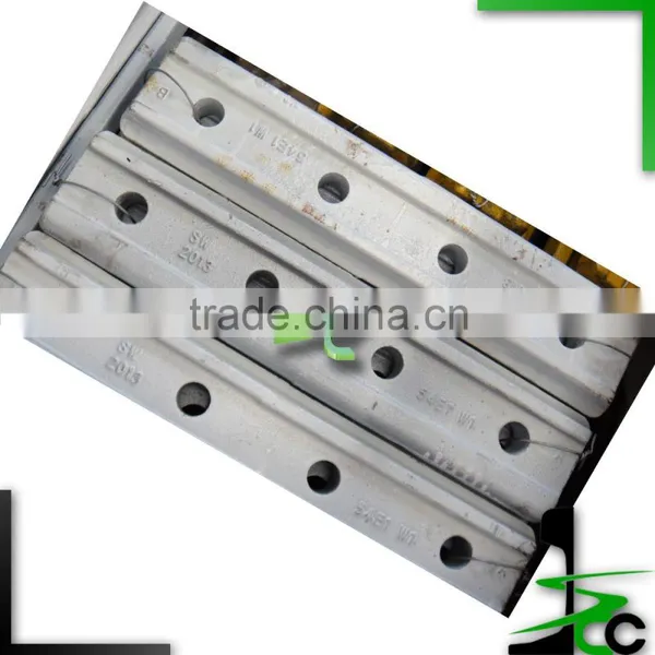Fishplates With Bolts, Nuts and Washers for Rail Type BS80A photo-2