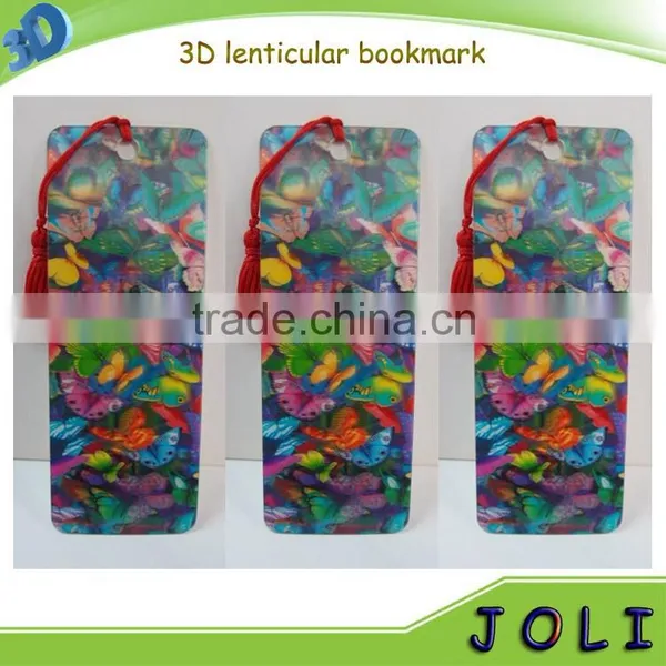 Hotsale 3d Lenticular Bookmark With Tassel photo-2