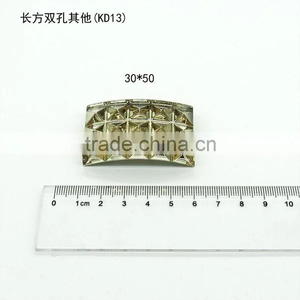 KD13 Rectangle Flat Back Sew on Acrylic Rhinestones for Fashion Decoration, Craft Making, Garment Bags Accessories photo-6