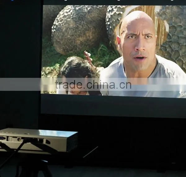 High Quality Screen Outdoor Projector Screen,projector Screen Motorized Tripod 100inch 16:9 photo-6