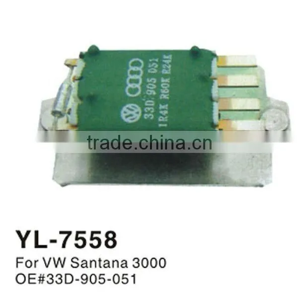 Blower Motor Resisitor for VW Santana OE#33D-905-051
