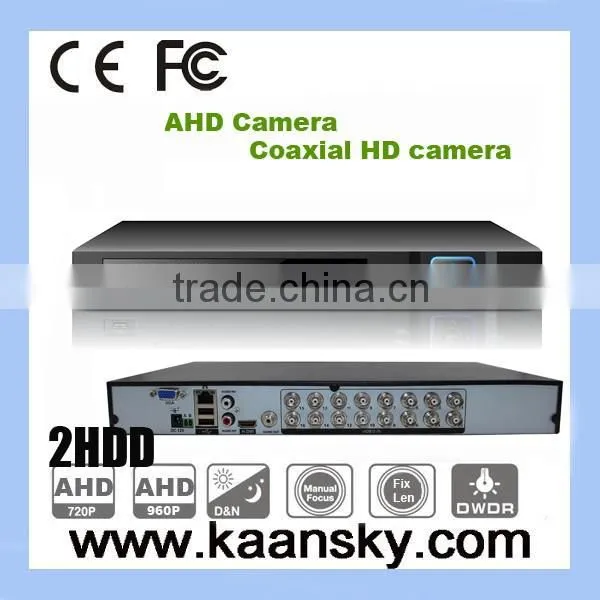 2014 New Product 720p 8ch AHD DVR With Full HD Hybird Dvr photo-2