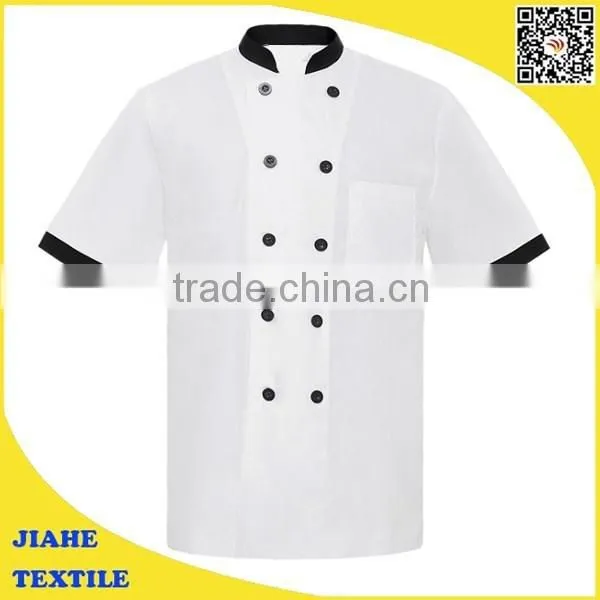 High Quality Poly Cotton Blend Chef Coat photo-3