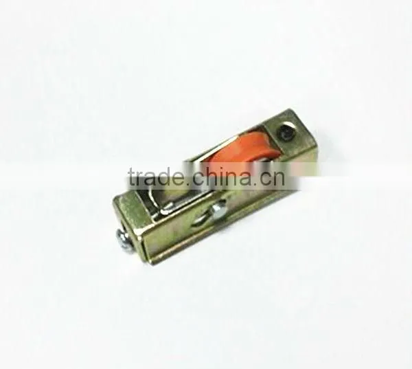 steel galvanized single plastic wheel pulley