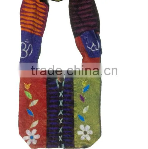 Nepali cotton Embroidered decorated bags