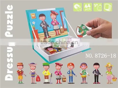 Hot! Kids Dress up Series Puzzle Jigsaw Puzzle Manufacturer