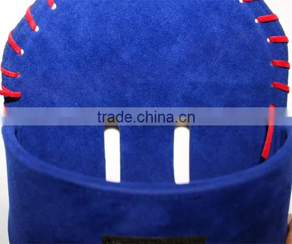 Eco-friendly Custom Fashion Suede Button Pouch photo-4