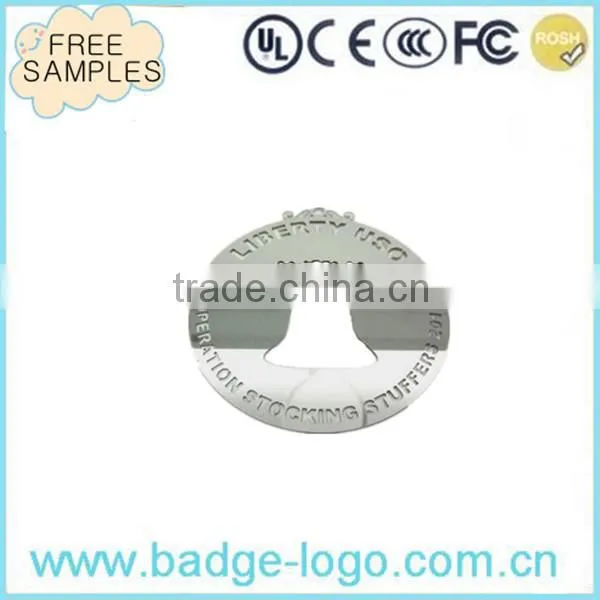 Creative Shape Hot Sell Metal Bookmark for Souvenir photo-2