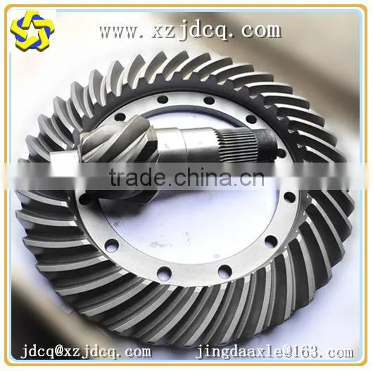 LIUGONG Loader Parts Gear Construction Machinery Wheel Loader 300F Bevel Gear Manufacturer Axle Spiral Bevel photo-3