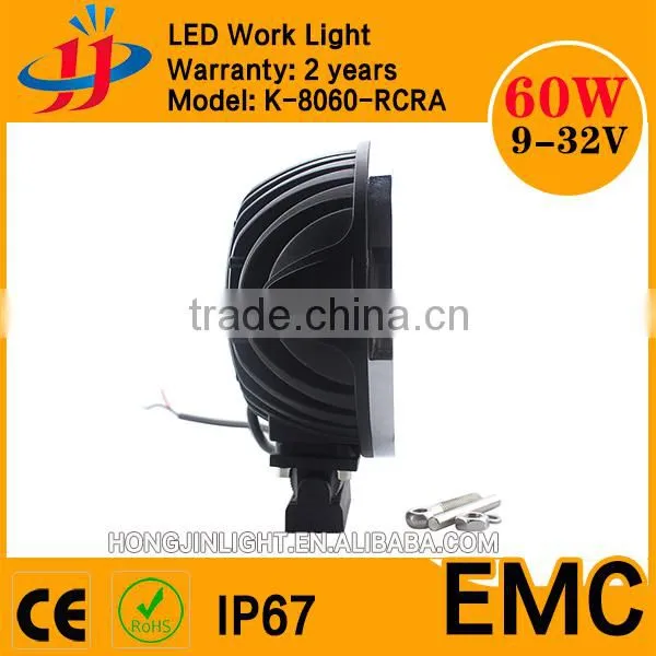 China Manufacture 8inch 60w Crees Led Work Light for 4WD 12v off Road Led for SUV ATV Jeep photo-2