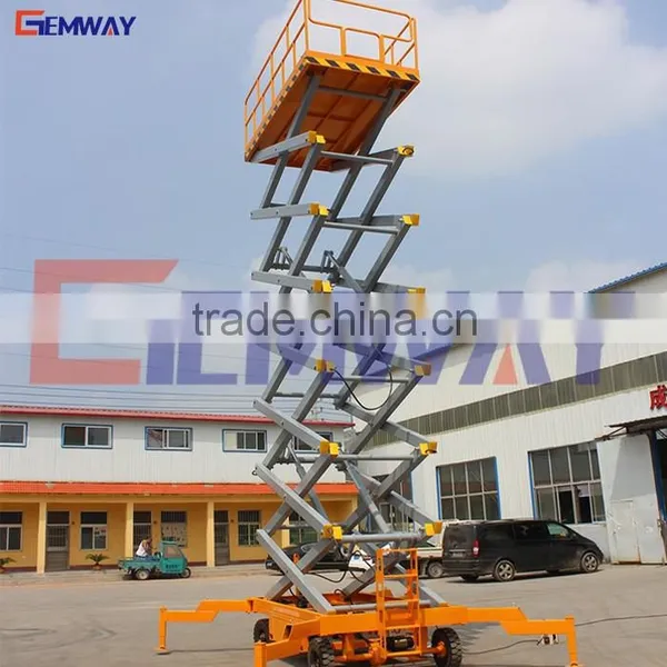 Hydraulic Mobile Scissor Lift 16m
