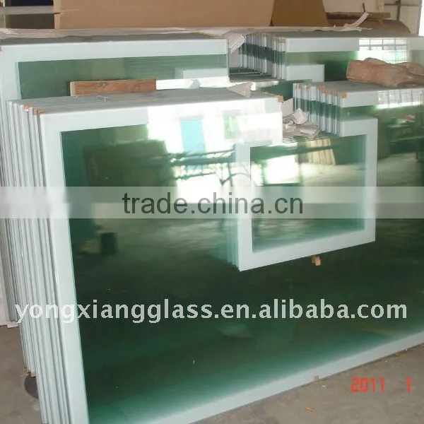 Tempered Glass 12mm Aluminum Frame Basketball Backboard photo-6