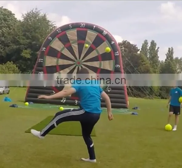 7m 23ft Mash up Foot Dart Inflatable Soccer Dart Boards for Sale