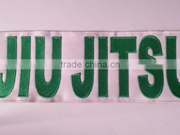Jiu Jitsu Custom Embroidery Patch