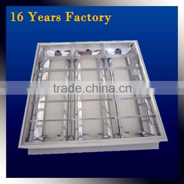 Manufacture 4*18W T8 Grill Tray Troffer Lamp Lighting Fixture photo-2