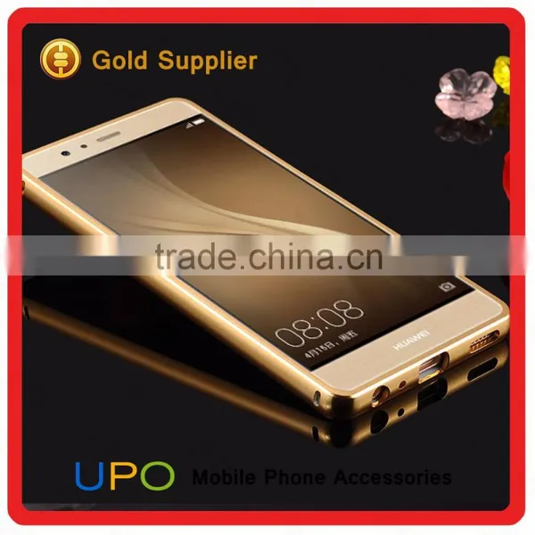[UPO] High Quality Electroplating Metal Bumper Aluminum Frame Mirror Phone Case Cover for Huawei P9 photo-6