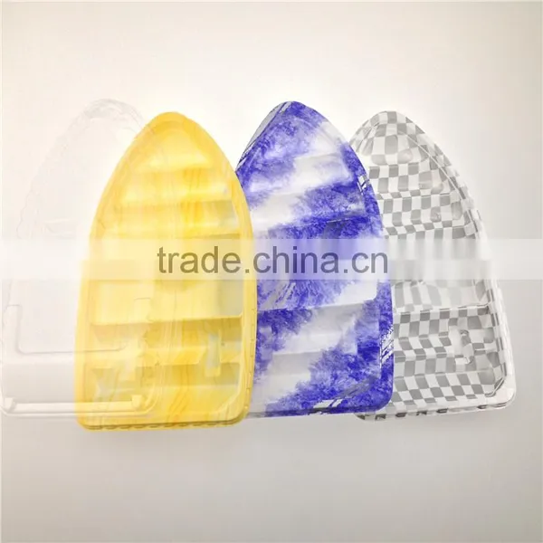Disposable Plastic Food Packing Tray/plastic Tray/plastic Boat Tray for Fish, Sushi, Salad photo-6