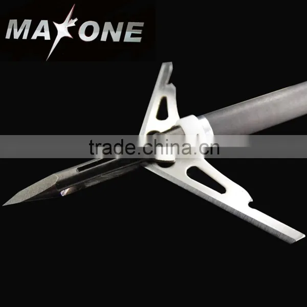 Hunting Arrows 2 Blade 125gn Hunting Broadheads Iron Ferrel Broadheads photo-5