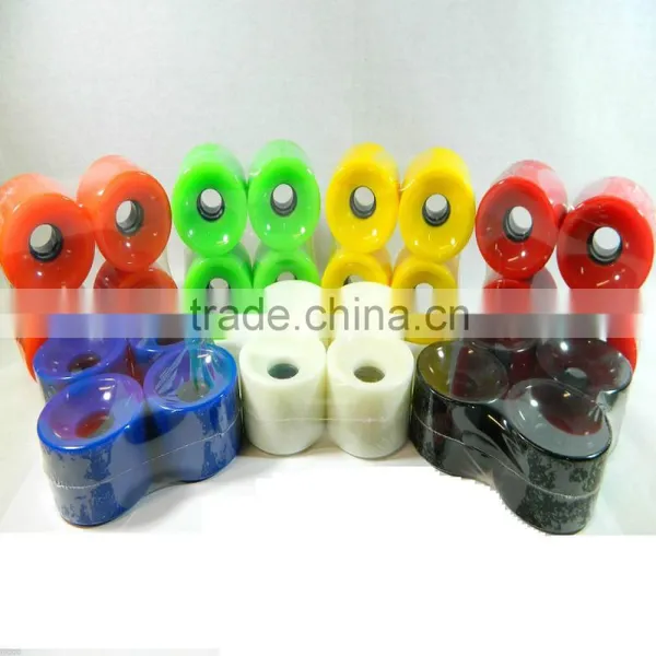 2015 Hot Selling 69x55mm Skate Board Long Board PU Wheels photo-3