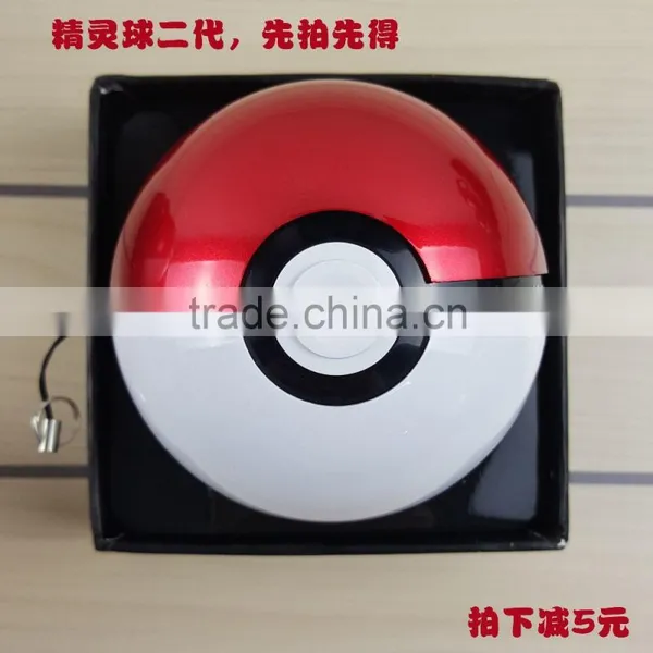 2016 New Arrival Pokeball Power Bank For Mobile Phone 10000mah Pokemon Power Bank photo-4