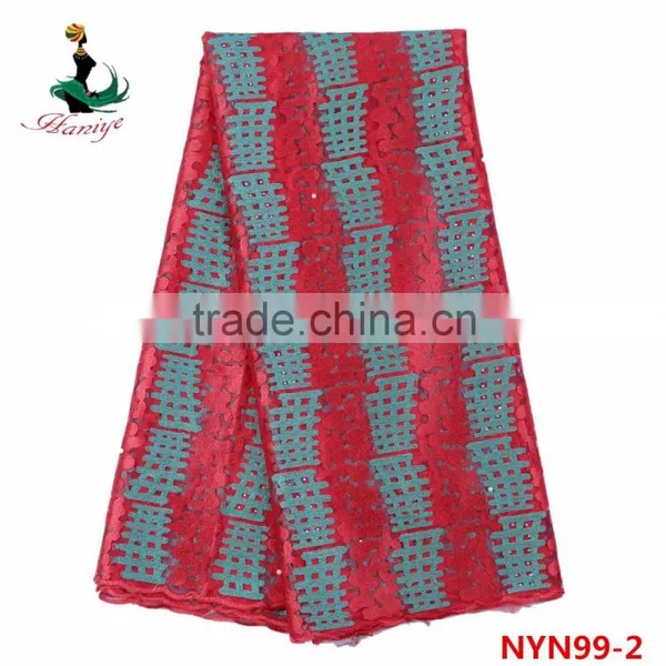 NYN99 In Fashion African Tulle Lace Fabric/african Tulle Lace French Net Lace photo-6