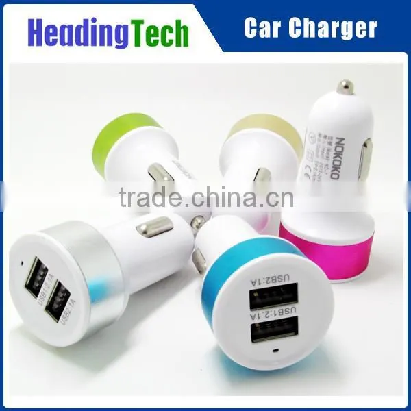 Large Stock Dual Usb Port Car Charger for Car
