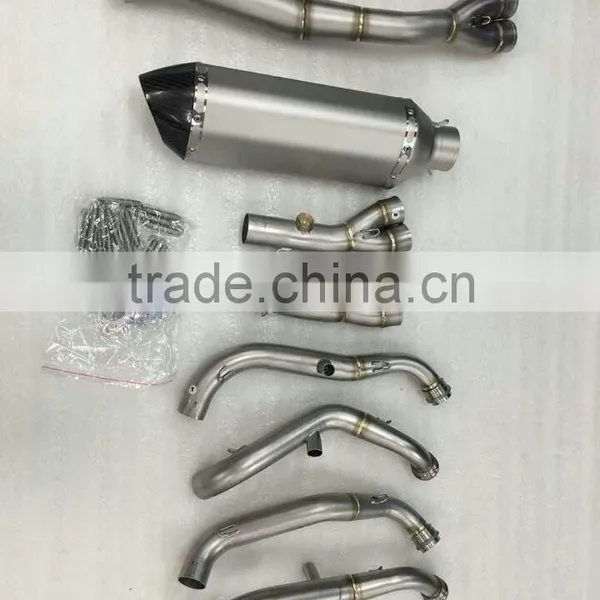 Titanium Performance Motorcycle Exhaust Pipe System for ZX6R