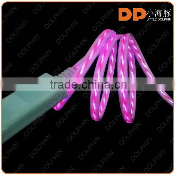 China Supplier EL Wired Flashing LED Light Usb Cable for 2014 Hindi Mp3 Song Download photo-3