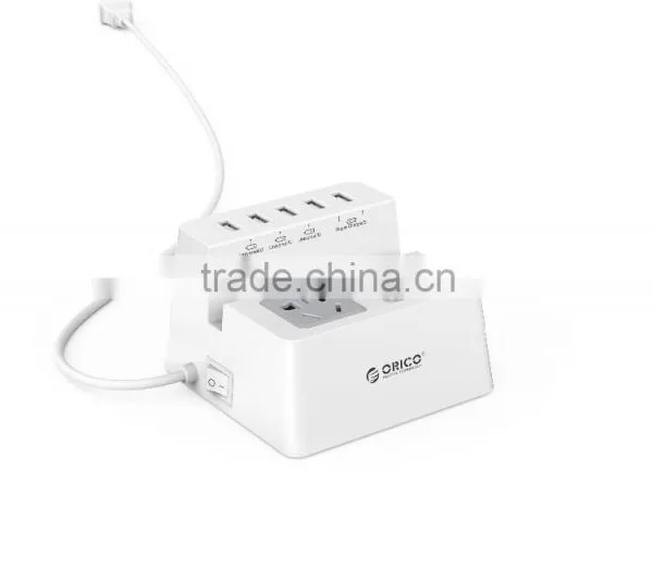 Smart Power Strip With Multi-port Charger
