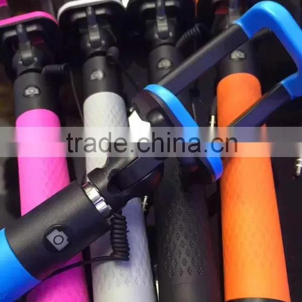 Top Selling Factory Price Wholesale 2015 Foldable Cable Selfie Stick photo-6