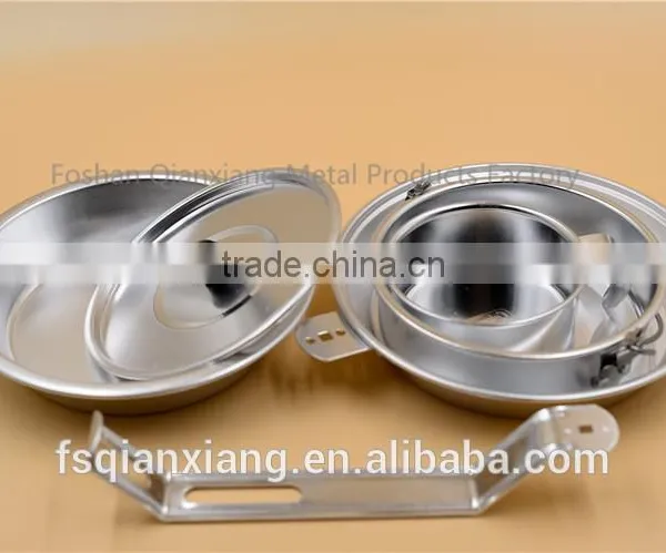 Factory Direct Sale Silver Metal Pinic Set Quality Dinnerware Sets for Sale photo-2