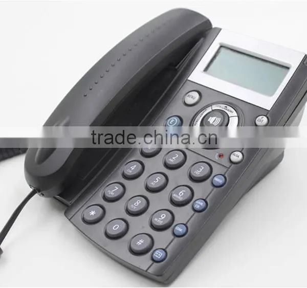 SC-102 Land line telephone with power saving and basic caller ID function, with 2 one touch memory keys ,